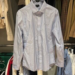 J. Crew Men's Classic Blue Dress Shirt